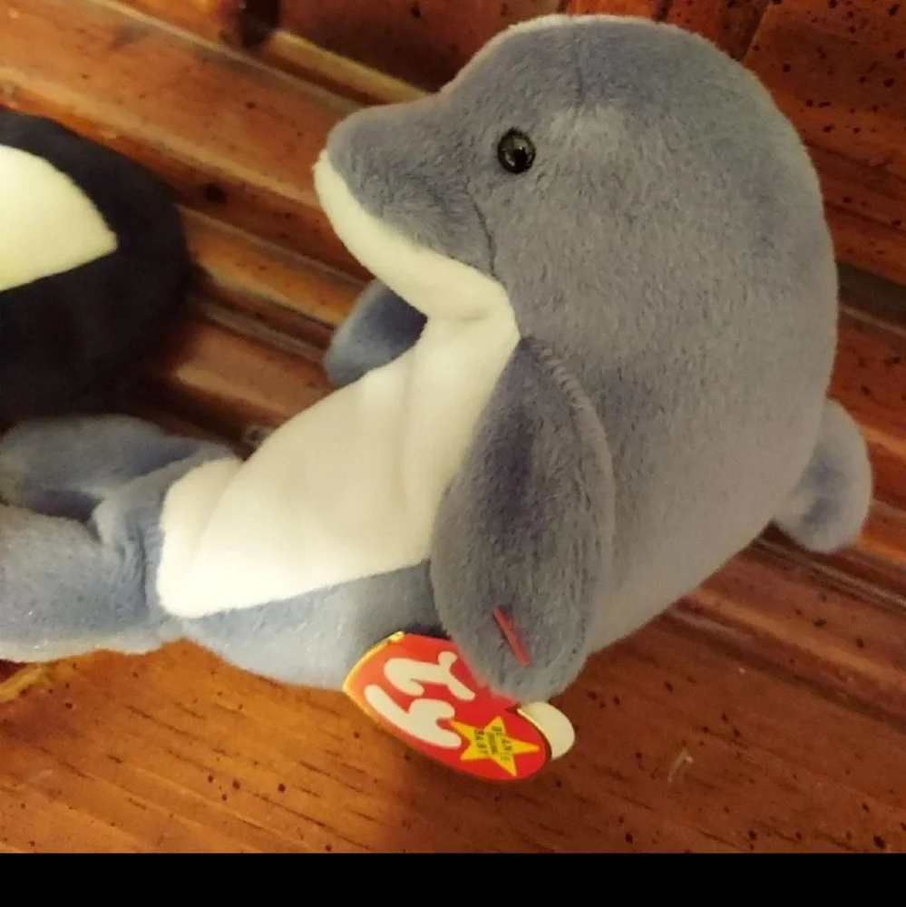 1993 To 1996 BEANIE BABIES LOT of 10 w/ Swing Tags DISPLAY LIKE NEW CONDITION